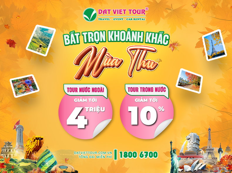 Du lịch mùa thu 2025